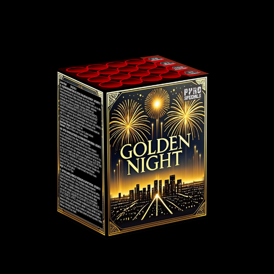 Golden Night "Pyro Specials" 20 Schuss Batterie NEU in 2025