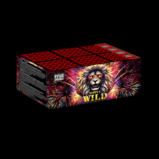 Simply Wild "Pyro Specials" 6x25 Schuss Batterie Neu in 2025