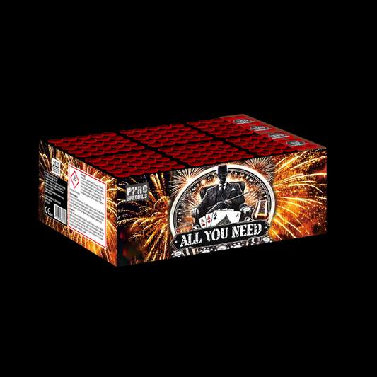 All You Need "Pyro Specials" 6x25 Schuss Sammelbox Neu in 2025