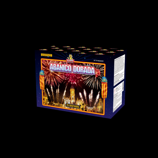 Abanico Dorada "El Gato" 25 Schuss Batterie NEU in 2025