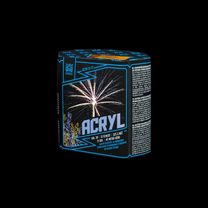 Acryl "Argento" 13 Schuss Batterie