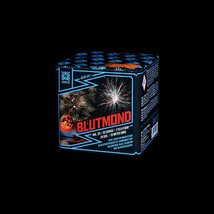 Blutmond "Argento" 25 Schuss Batterie