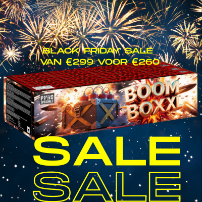 BoomboxXL Black Friday Sale 218 Schuss Verbund
