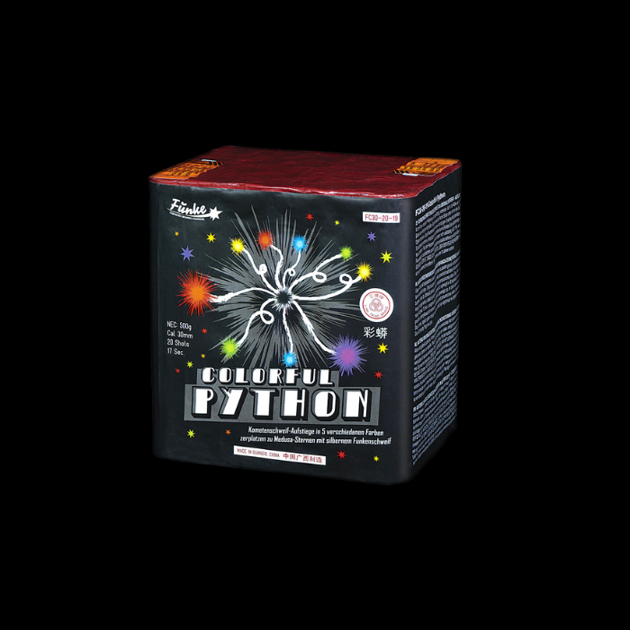 Colorful Python "Funke" 25 Schuss Batterie