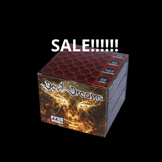 Devil Dreams "Pyro Specials"  36 Schuss Batterie