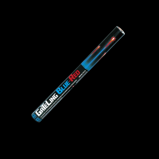 GaTeLing Blue-Red "Argento" 175 Schuss Leuchtkugelbatterie