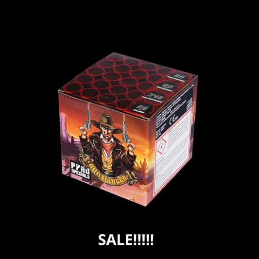 Gunslinger "Pyro Specials" 25 Schuss Batterie