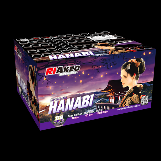 Hanabi "Riakeo" 88 Schuss Verbund
