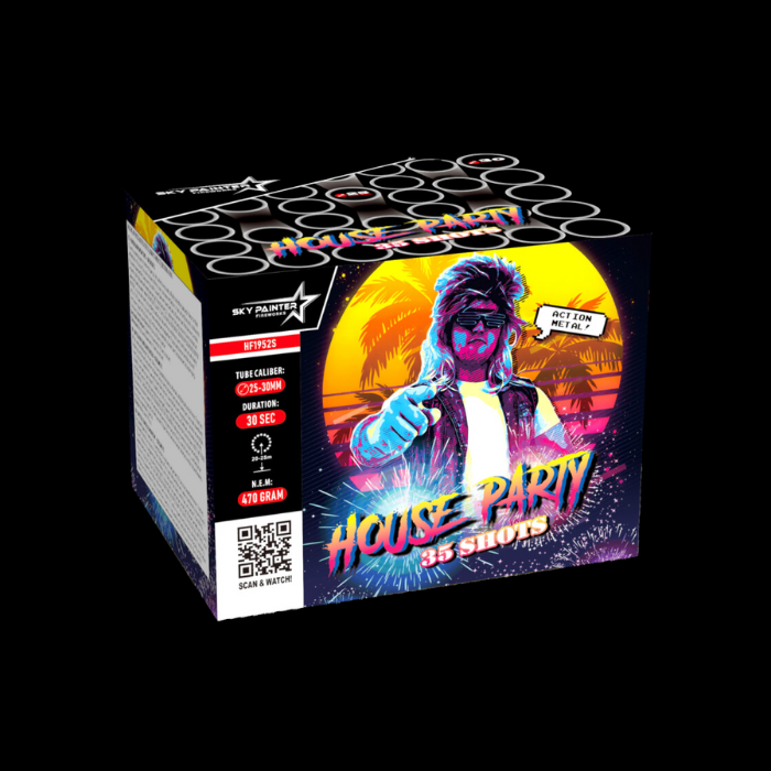 House Party "Sky Painter" 35 Schuss Batterie