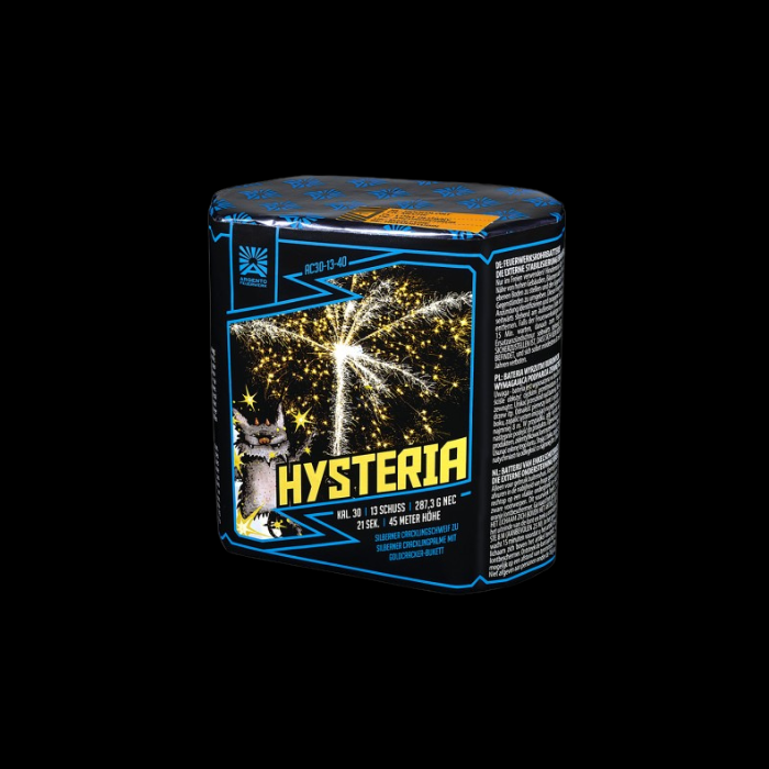 Hysteria "Argento" 13 Schuss Batterie