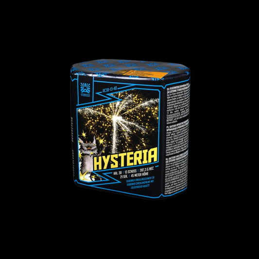 Hysteria "Argento" 13 Schuss Batterie