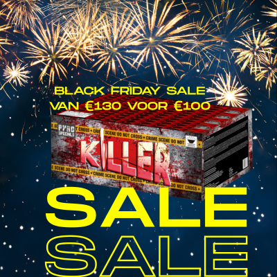 Killer Black Friday Sale 120 Schuss Verbund