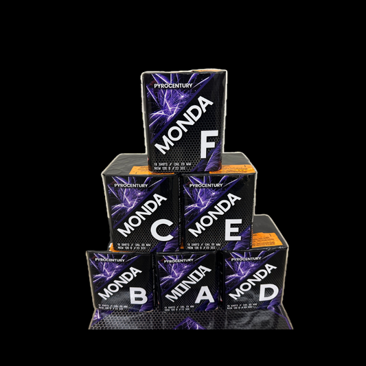 Monda "Pyrocentury" 6x16 Schuss batterie