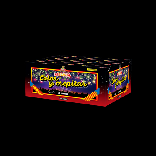 Parranda Color y Crepitar "El Gato" 70 Schuss Batterie