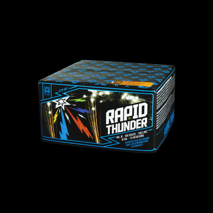 Rapid Thunder "Argento" 100 Schuss Verbund