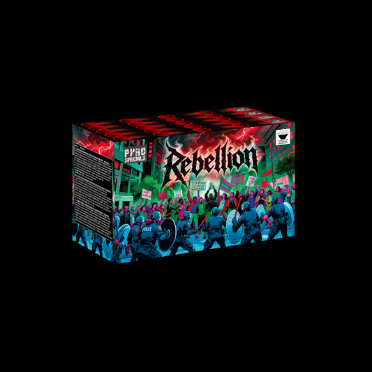 Rebellion "Pyro Specials" 25 Schuss Batterie NEU in 2025
