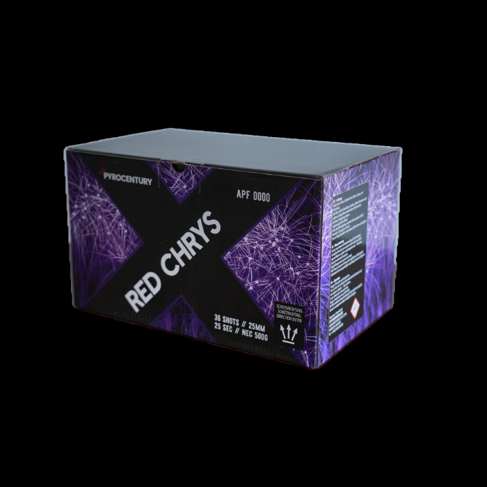 Red Chrys "Pyrocentury" 36 Schuss Batterie