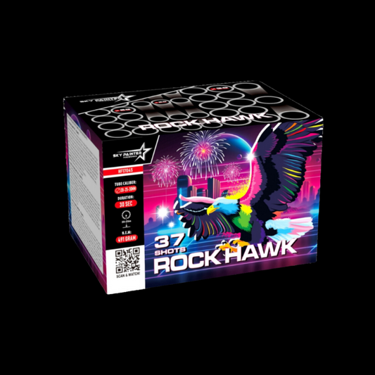 Rock Hawk "Sky Painter" 37 Schuss Batterie