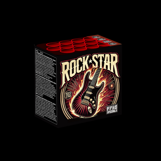 Rock Star "Pyro Specials" 13 Schuss Batterie NEU in 2025