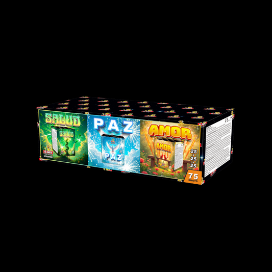 Salud, Paz, Amor "El Gato" 3x25 Schuss Batterie