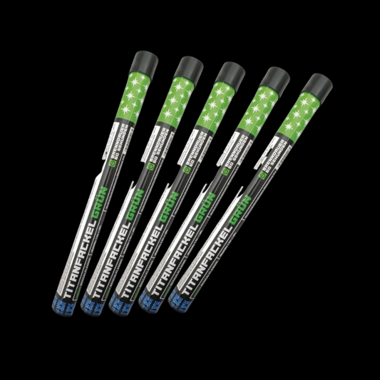 Titanfackel Grün "Argento"