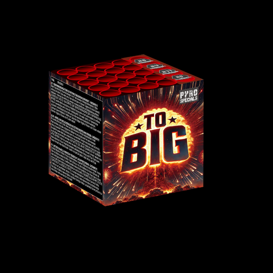 To Big "Pyro Specials" 25 Schuss Batterie NEU in 2025