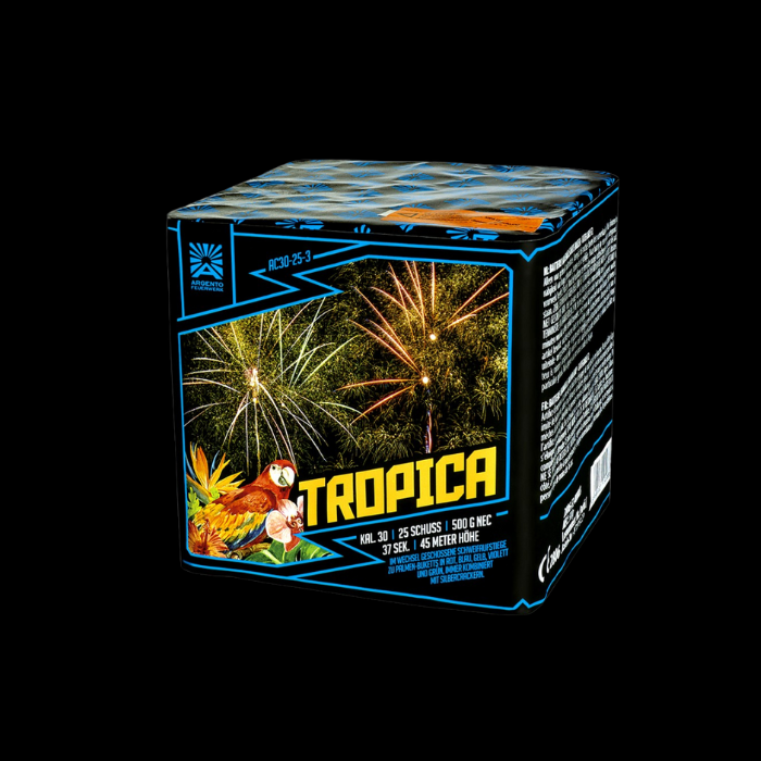 Tropica "Argento" 25 Schuss Batterie