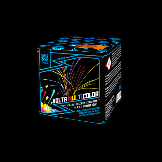 Volta Multicolor "Argento" 25 Schuss Batterie
