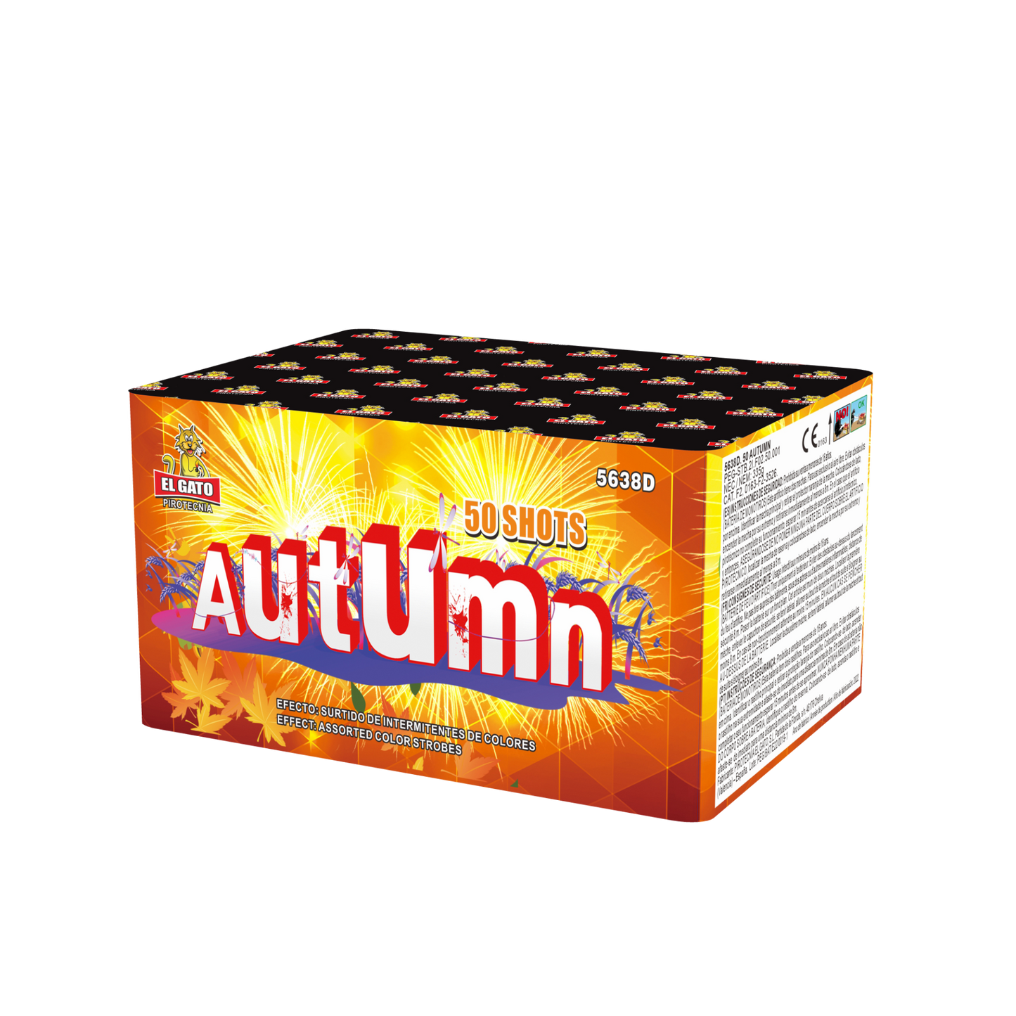 Autumn "El Gato" 50 schuss Batterie