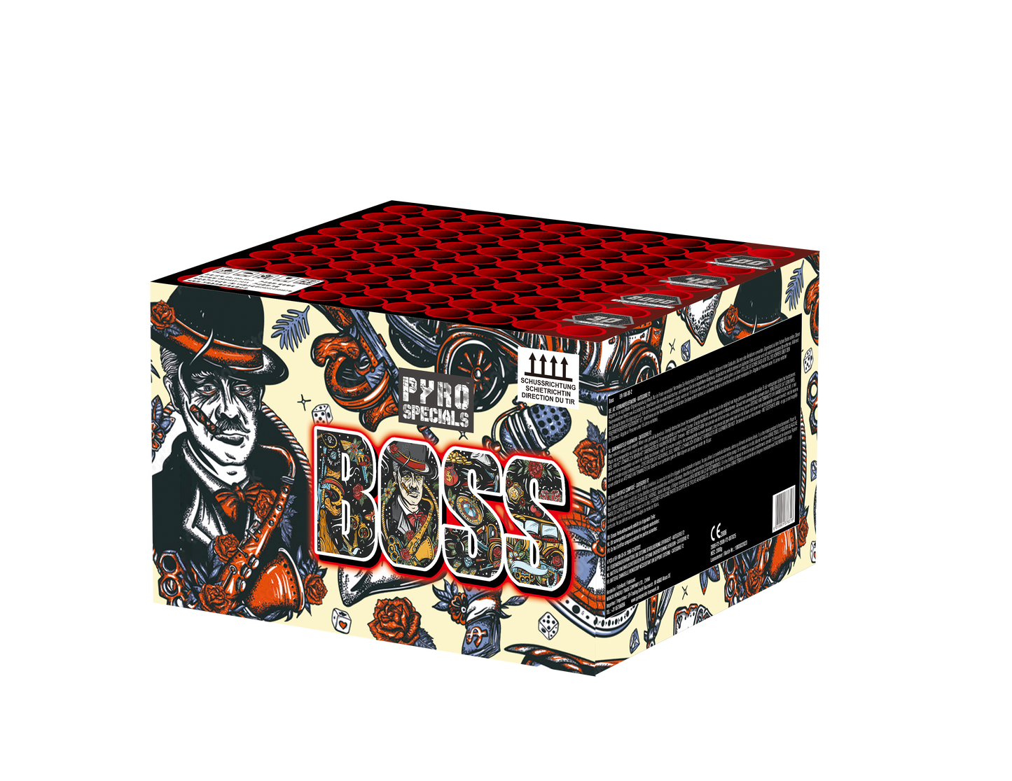 BOSS  "Pyro Specials" 100 Schuss Verbund