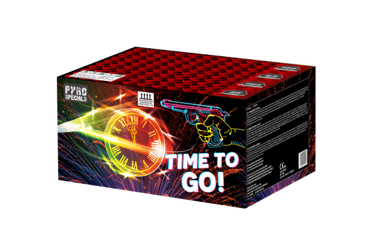 Time to Go!  "Pyro Specials" 120 schuss Verbund