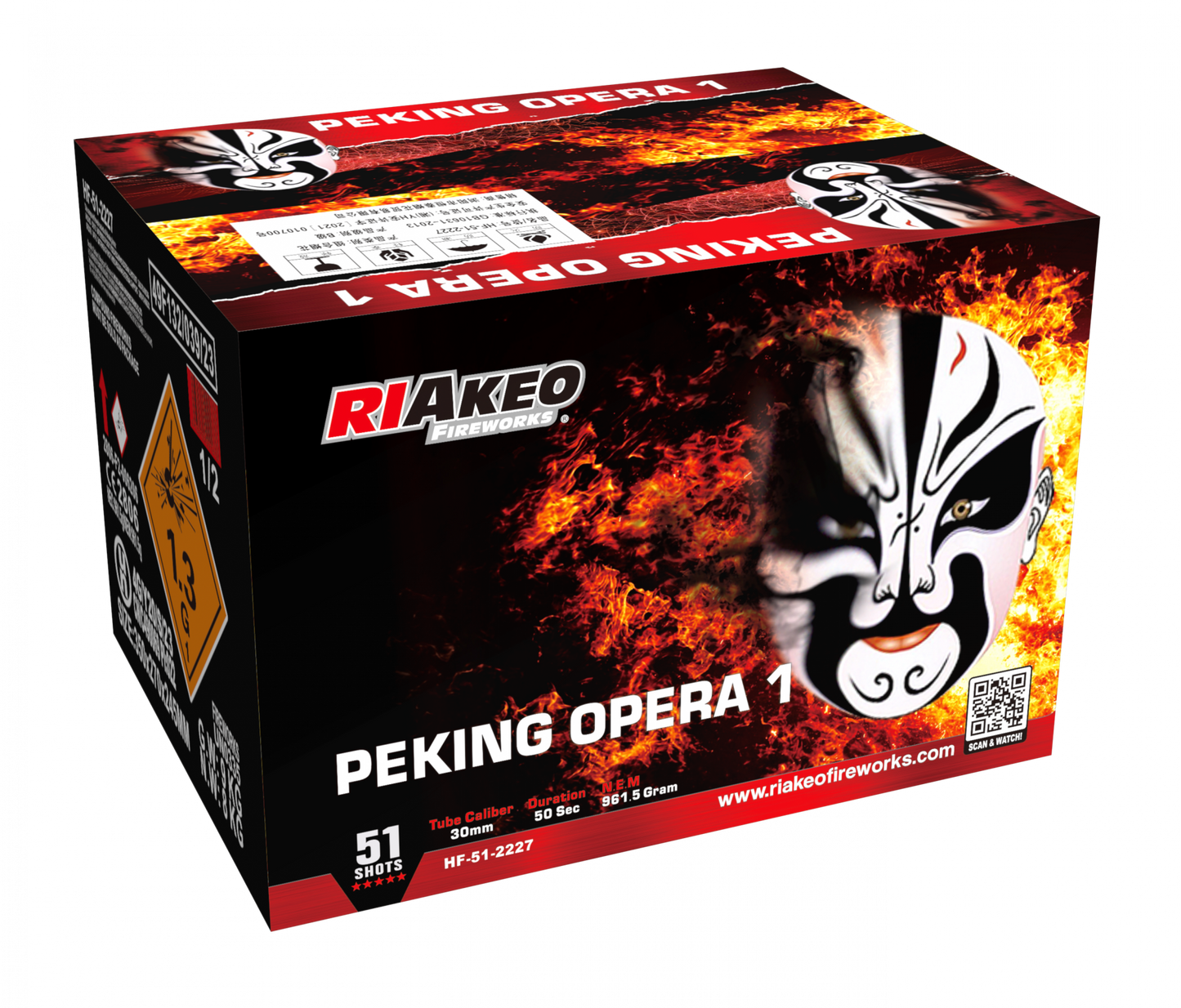 Peking Opera 1 "Riakeo" 51 Schuss Verbund