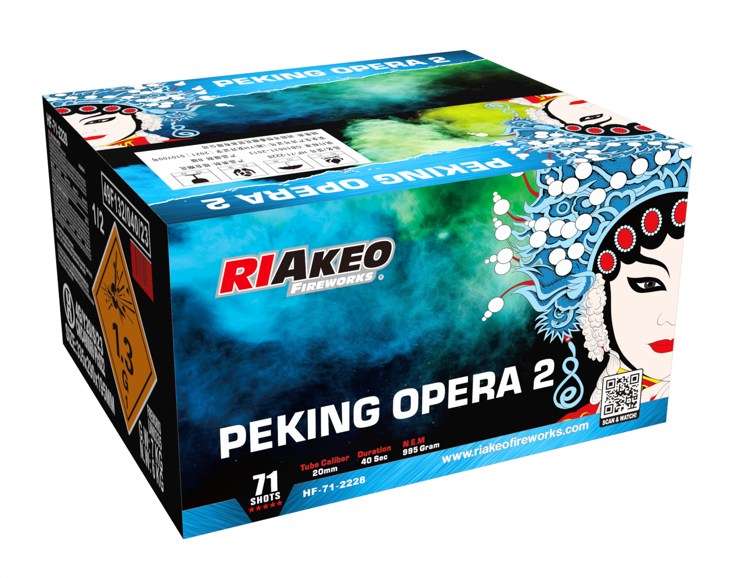 Peking Opera 2 "Riakeo" 71 Schuss Verbund