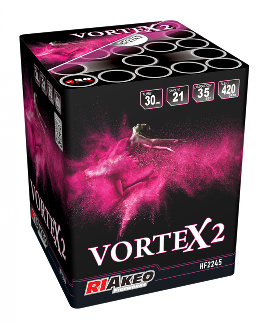 Vortex 2 "Riakeo" 21 Schuss Batterie