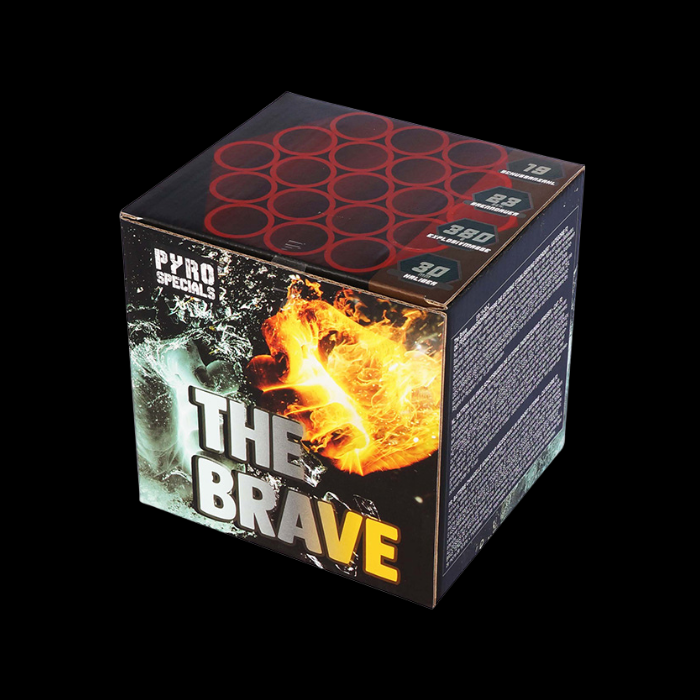 The Brave "Pyro Specials" 19 Schuss Batterie