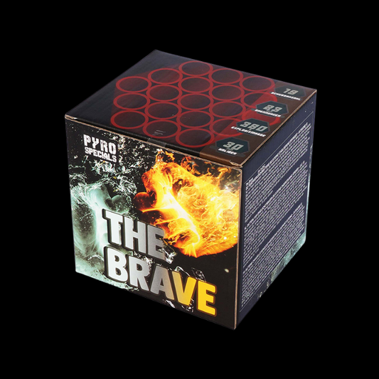 The Brave "Pyro Specials" 19 Schuss Batterie