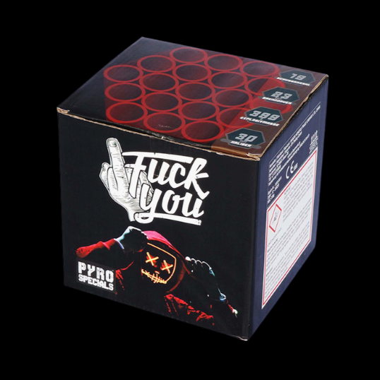 Fuck You "Pyro Specials" 19 Schuss Batterie