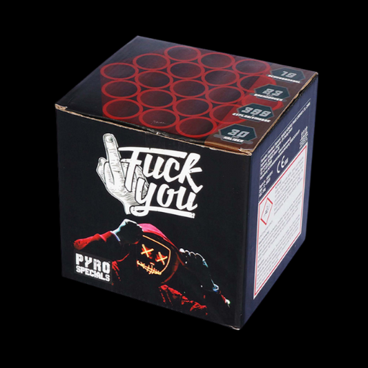 Fuck You "Pyro Specials" 19 Schuss Batterie