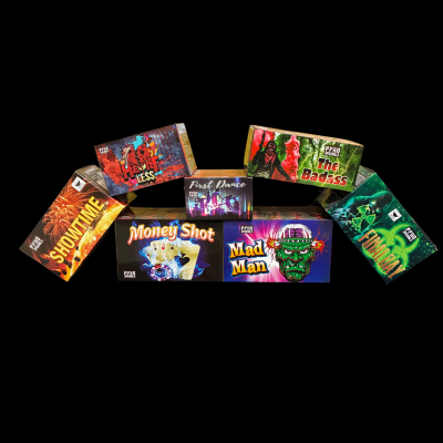 ANGEBOT 7x "Pyro Specials" Batterie und Verbund