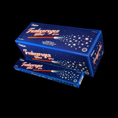 Funkenregen Silber Gross "Funke" 10 Pro Karton