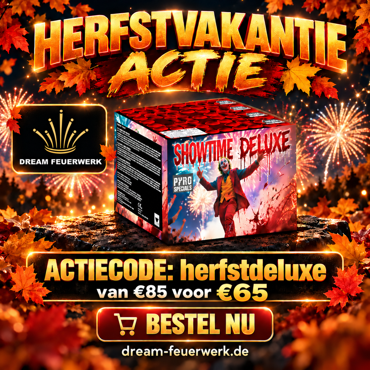 Herbstferienaktion SHOWTIMEDELUXE 62 Schuss Verbund