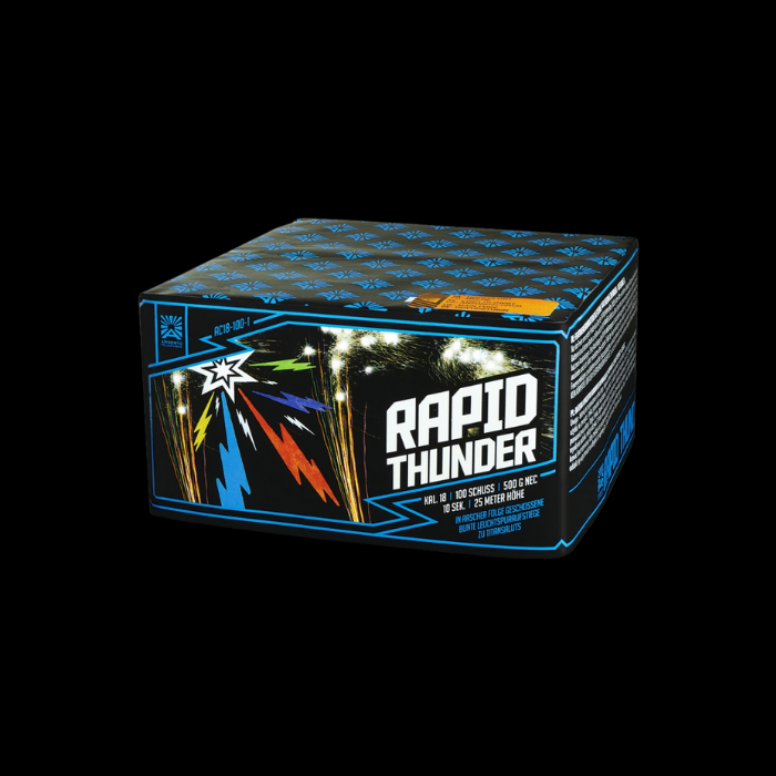 Rapid Thunder "Argento" 100 Schuss