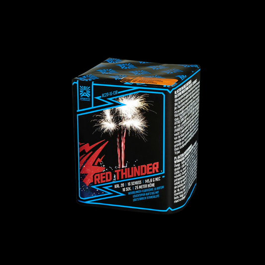 Red Thunder "Argento" 16 Schuss Batterie