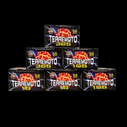 -ANGEBOT- TERREMOTO "El gato" 6xBatteriefeuerwerk