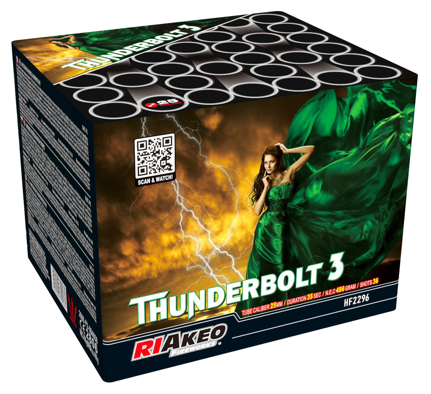 Thunderbolt 3 "Riakeo" 36 Schuss