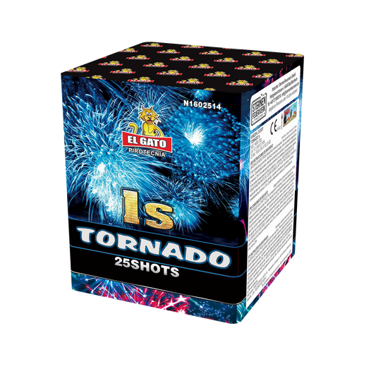 Tornado 1 sec "El Gato" 25 Schuss